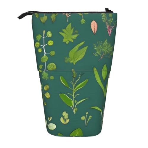 Bleistifttasche mit Blumen und Pflanzen, erweiterbar, Multi-Design, Oxford-Gewebe, verstellbare Höhe, Mehrzweck-Kosmetiktasche Bleistifttasche mit Blumen und Pflanzen, erweiterbar, Multi-Design, Oxford-Gewebe, verstellbare Höhe, Mehrzweck-Kosmetiktasche von fdgbnm