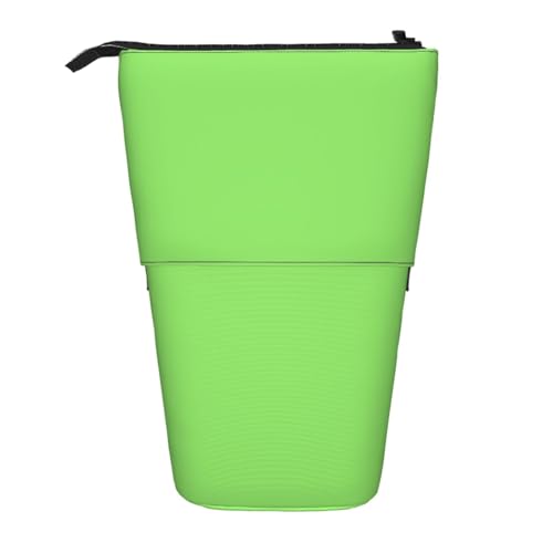 Einfarbige, hellgrüne, erweiterbare Stifte-Tasche mit Ständer, verschiedene Designs, Oxford-Gewebe, verstellbare Höhe, Mehrzweck-Kosmetiktasche Einfarbige, hellgrüne, erweiterbare Stifte-Tasche mit Ständer, verschiedene Designs, Oxford-Gewebe, verstellbare Höhe, Mehrzweck-Kosmetiktasche von fdgbnm