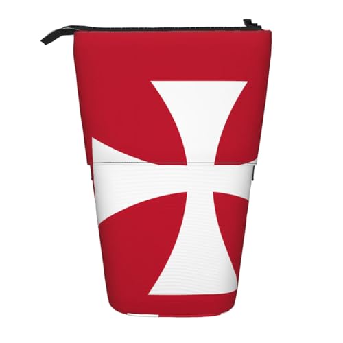 Federmäppchen mit Flaggenmotiv von Wallis und Futuna-Inseln, erweiterbar, Multi-Design, Oxford-Gewebe, verstellbare Höhe, Mehrzweck-Kosmetiktasche Federmäppchen mit Flaggenmotiv von Wallis und Futuna-Inseln, erweiterbar, Multi-Design, Oxford-Gewebe, verstellbare Höhe, Mehrzweck-Kosmetiktasche von fdgbnm