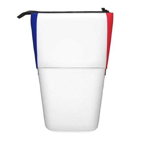Federmäppchen mit französischer Flagge, erweiterbar, Multi-Design, Oxford-Gewebe, verstellbare Höhe, Mehrzweck-Kosmetiktasche Federmäppchen mit französischer Flagge, erweiterbar, Multi-Design, Oxford-Gewebe, verstellbare Höhe, Mehrzweck-Kosmetiktasche von fdgbnm