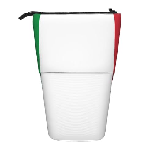 Federmäppchen mit italienischer Flagge, erweiterbar, Multi-Design, Oxford-Gewebe, verstellbare Höhe, Mehrzweck-Kosmetiktasche Federmäppchen mit italienischer Flagge, erweiterbar, Multi-Design, Oxford-Gewebe, verstellbare Höhe, Mehrzweck-Kosmetiktasche von fdgbnm