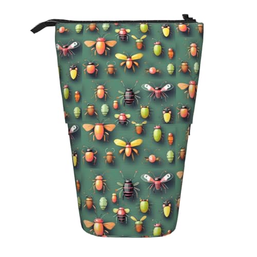 Insect Atlas Stifteetui, erweiterbar, Multi-Design, Oxford-Gewebe, verstellbare Höhe, Mehrzweck-Kosmetiktasche Insect Atlas Stifteetui, erweiterbar, Multi-Design, Oxford-Gewebe, verstellbare Höhe, Mehrzweck-Kosmetiktasche von fdgbnm