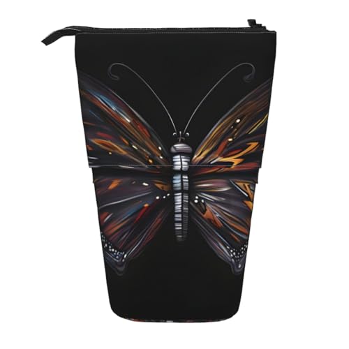 Mystery Butterfly erweiterbare Stifte-Tasche mit Standfunktion, verschiedene Designs, Oxford-Gewebe, verstellbare Höhe, Mehrzweck-Kosmetiktasche Mystery Butterfly erweiterbare Stifte-Tasche mit Standfunktion, verschiedene Designs, Oxford-Gewebe, verstellbare Höhe, Mehrzweck-Kosmetiktasche von fdgbnm