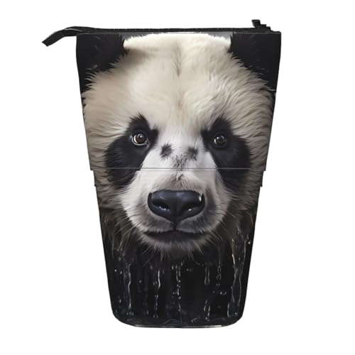 Panda im Wasser, erweiterbare Stifte-Tasche, Multi-Design, Oxford-Gewebe, verstellbare Höhe, Mehrzweck-Kosmetiktasche Panda im Wasser, erweiterbare Stifte-Tasche, Multi-Design, Oxford-Gewebe, verstellbare Höhe, Mehrzweck-Kosmetiktasche von fdgbnm