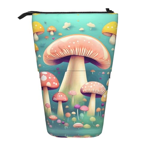 Pretty Little Mushrooms Stifteetui, erweiterbar, Multi-Design, Oxford-Gewebe, verstellbare Höhe, Mehrzweck-Kosmetiktasche Pretty Little Mushrooms Stifteetui, erweiterbar, Multi-Design, Oxford-Gewebe, verstellbare Höhe, Mehrzweck-Kosmetiktasche von fdgbnm