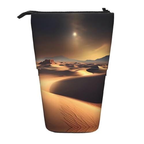 Sahara Desert Erweiterbare Stifte-Tasche mit Standfunktion, Multi-Design Oxford-Gewebe, verstellbare Höhe, Mehrzweck-Kosmetiktasche Sahara Desert Erweiterbare Stifte-Tasche mit Standfunktion, Multi-Design Oxford-Gewebe, verstellbare Höhe, Mehrzweck-Kosmetiktasche von fdgbnm