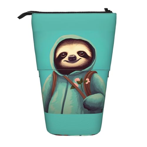 Slothful Schüler-Bleistifttasche, erweiterbar, Multi-Design, Oxford-Gewebe, verstellbare Höhe, Mehrzweck-Kosmetiktasche Slothful Schüler-Bleistifttasche, erweiterbar, Multi-Design, Oxford-Gewebe, verstellbare Höhe, Mehrzweck-Kosmetiktasche von fdgbnm