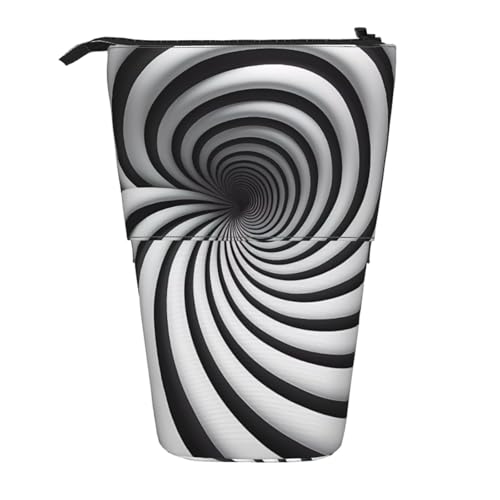 Spiral Optical Illusion GIF Erweiterbare Stifte-Tasche, Multi-Design Oxford-Gewebe, verstellbare Höhe, Mehrzweck-Kosmetiktasche Spiral Optical Illusion GIF Erweiterbare Stifte-Tasche, Multi-Design Oxford-Gewebe, verstellbare Höhe, Mehrzweck-Kosmetiktasche von fdgbnm