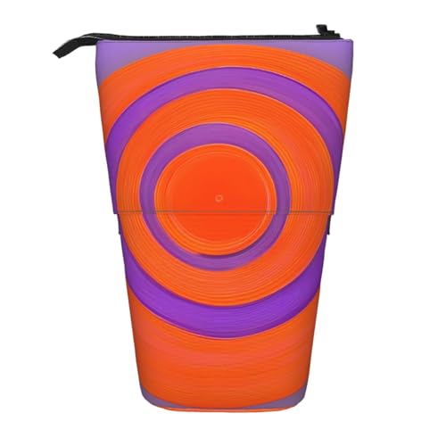 Stifteetui mit Ständer, erweiterbar, Oxford-Stoff, verstellbare Höhe, Mehrzweck-Kosmetiktasche, Orange Stifteetui mit Ständer, erweiterbar, Oxford-Stoff, verstellbare Höhe, Mehrzweck-Kosmetiktasche, Orange von fdgbnm