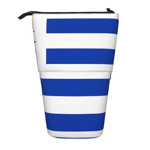 Stifteetui mit Uruguay-Flagge, erweiterbar, Multi-Design, Oxford-Gewebe, verstellbare Höhe, Mehrzweck-Kosmetiktasche Stifteetui mit Uruguay-Flagge, erweiterbar, Multi-Design, Oxford-Gewebe, verstellbare Höhe, Mehrzweck-Kosmetiktasche von fdgbnm