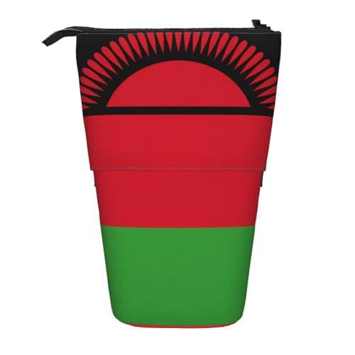Stifttasche mit Flaggenmotiv von Malawi, erweiterbar, Multi-Design, Oxford-Gewebe, verstellbare Höhe, Mehrzweck-Kosmetiktasche Stifttasche mit Flaggenmotiv von Malawi, erweiterbar, Multi-Design, Oxford-Gewebe, verstellbare Höhe, Mehrzweck-Kosmetiktasche von fdgbnm