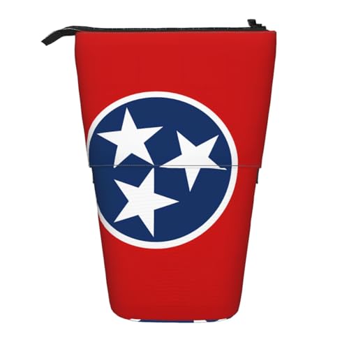 Tennessee Staatsflagge, erweiterbarer Ständer, Bleistifttasche, Multi-Design, Oxford-Gewebe, verstellbare Höhe, Mehrzweck-Kosmetiktasche Tennessee Staatsflagge, erweiterbarer Ständer, Bleistifttasche, Multi-Design, Oxford-Gewebe, verstellbare Höhe, Mehrzweck-Kosmetiktasche von fdgbnm