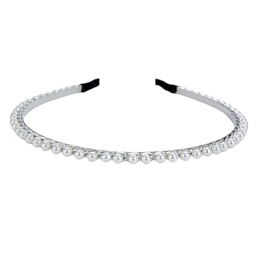 fdsmall Haarbänder für Frauen,Strass Perlens Kopfbänder,Perlen Kristall Perlen Haarbänder,Braut Kopfbekleidung (29, Eine Größe) von fdsmall