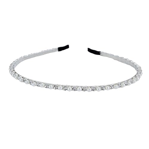 fdsmall Haarbänder für Frauen,Strass Perlens Kopfbänder,Perlen Kristall Perlen Haarbänder,Braut Kopfbekleidung (33, Eine Größe) von fdsmall