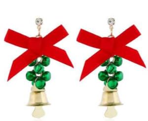 fdsmall Weihnachtsbaum Dangle Ohrringe Stern Ohr Drop Ohrstecker Ohrringe Red Green Beads Charm Nette Ornament Dangle Ohrring Weihnachten Stern Weihnachtsbaum Ohrring (25) von fdsmall