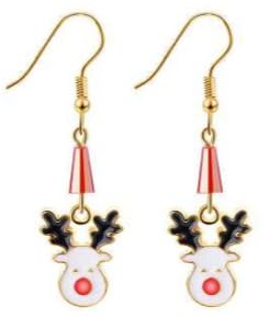 fdsmall Weihnachtsbaum Dangle Ohrringe Stern Ohr Drop Ohrstecker Ohrringe Red Green Beads Charm Nette Ornament Dangle Ohrring Weihnachten Stern Weihnachtsbaum Ohrring (26) von fdsmall