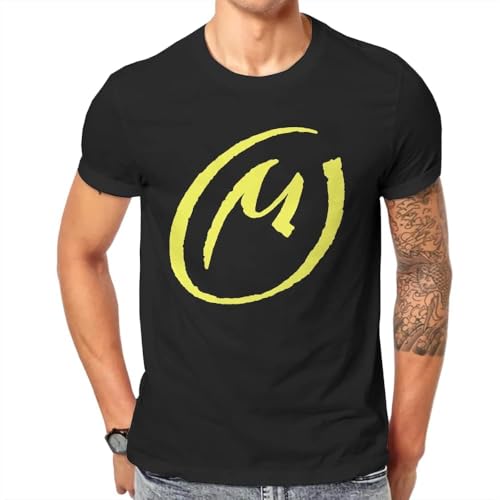 The Yellow M Harajuku Tshirt Blake and Mortimer Belgian Comics Streetwear Leisure T Shirt Men Short Sleeve Unique Gift Idea Black M von feDFasr