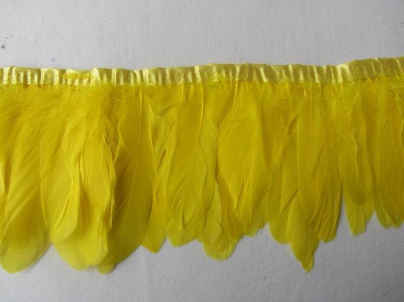 2 Yards 6 Zoll Breite Gänsefederbesatzfransen 2 Yards 6 Zoll Breite Gänsefederbesatzfransen von feathesforsale