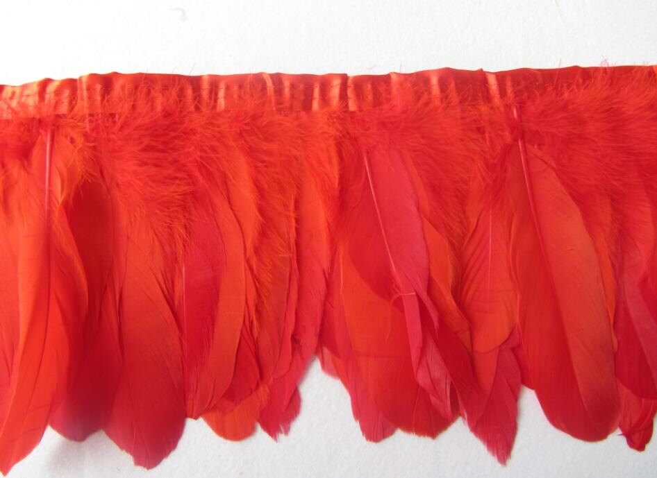 2Yards 6 Zoll Breite Gans Feder Trimmen Fringe 2Yards 6 Zoll Breite Gans Feder Trimmen Fringe von feathesforsale