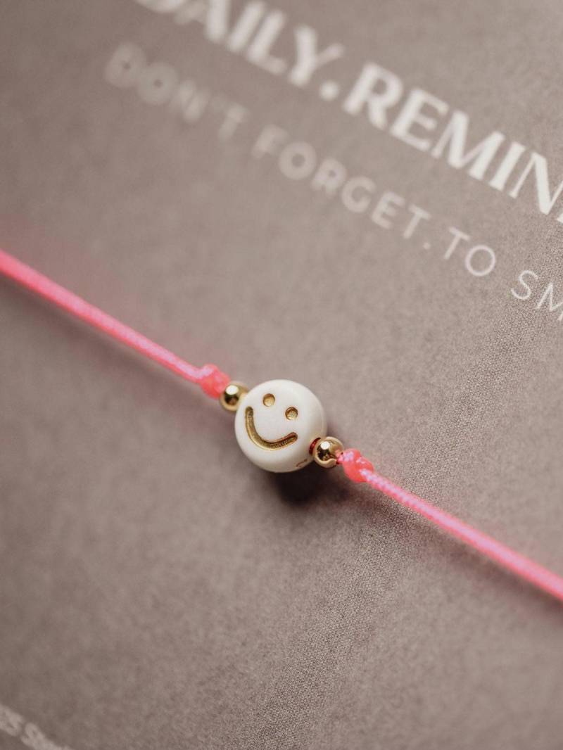 Smiley Buntes Armband Inkl. Sticker Und Verpackung Selbstliebe Affirmation Meditation Mutmacher Optimismus Geschenk Muttertag Jga Poltern von federleichtOnline