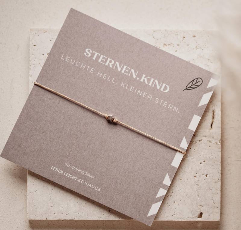 Sternenkind|925 Sterling Silber|Größe Verstellbar|Trauer|Filigranes Personalisiertes Armband Für Mama|Geschenk Sie|Trost|Muttertag von federleichtOnline
