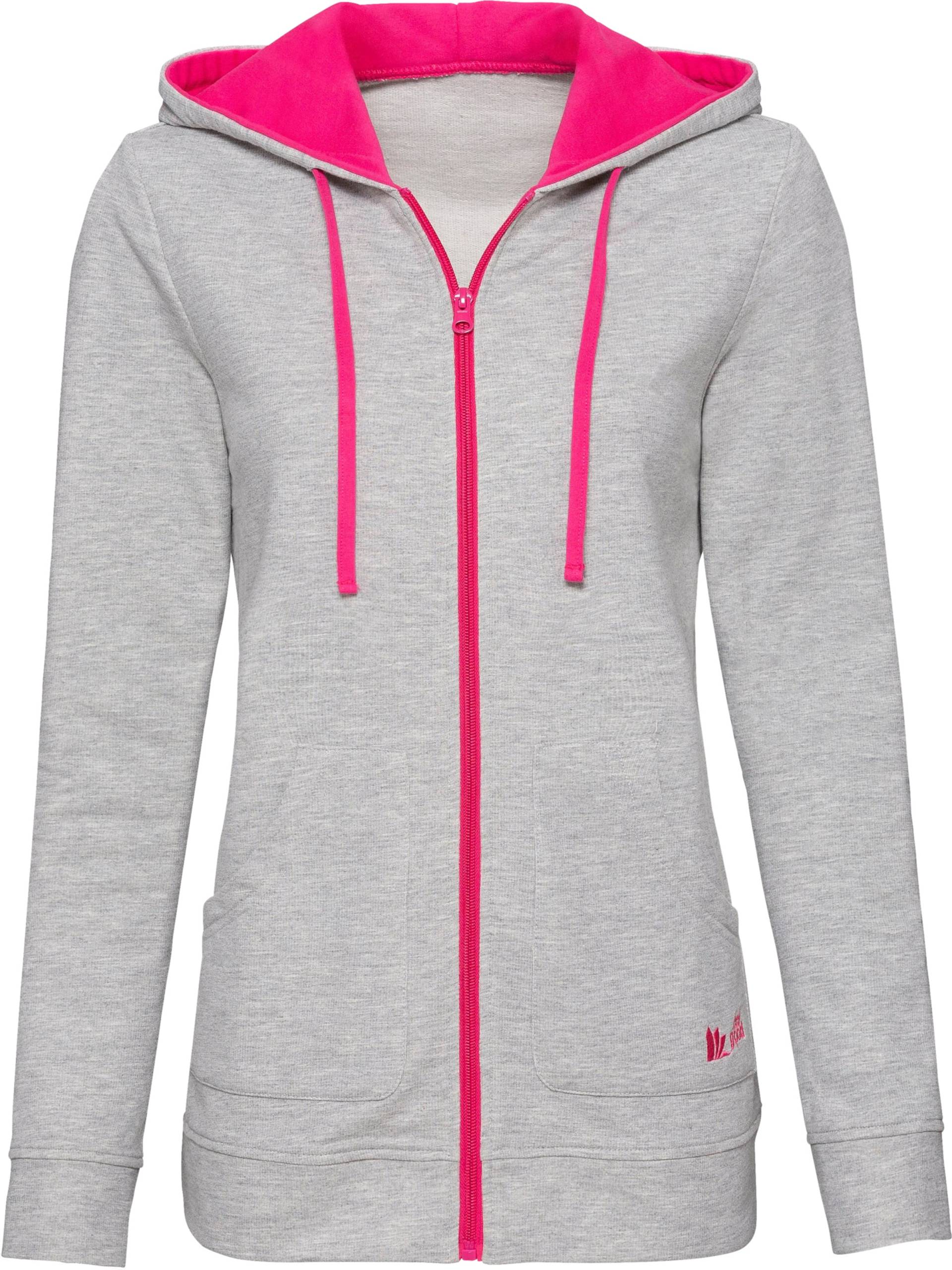 Sieh an! Damen Jacke, grau-pink von feel good