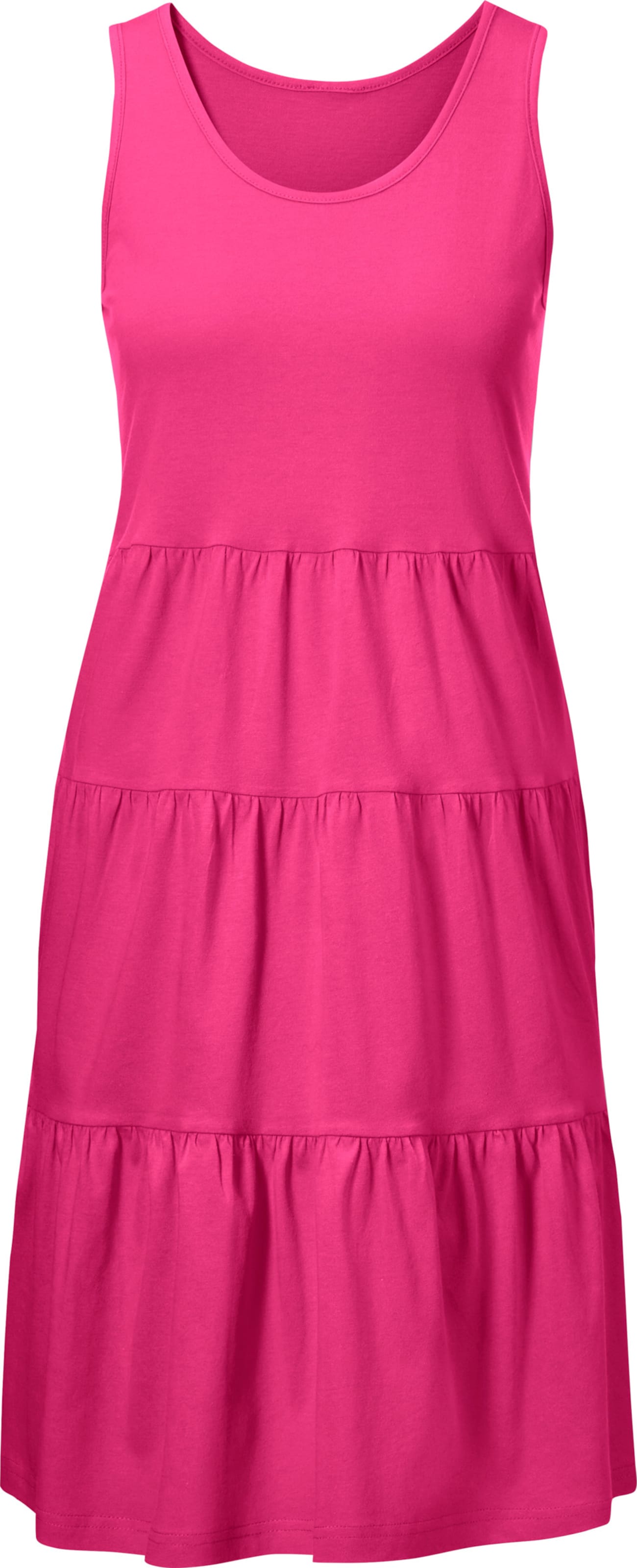 Sieh an! Damen Sommerkleid fuchsia von feel good