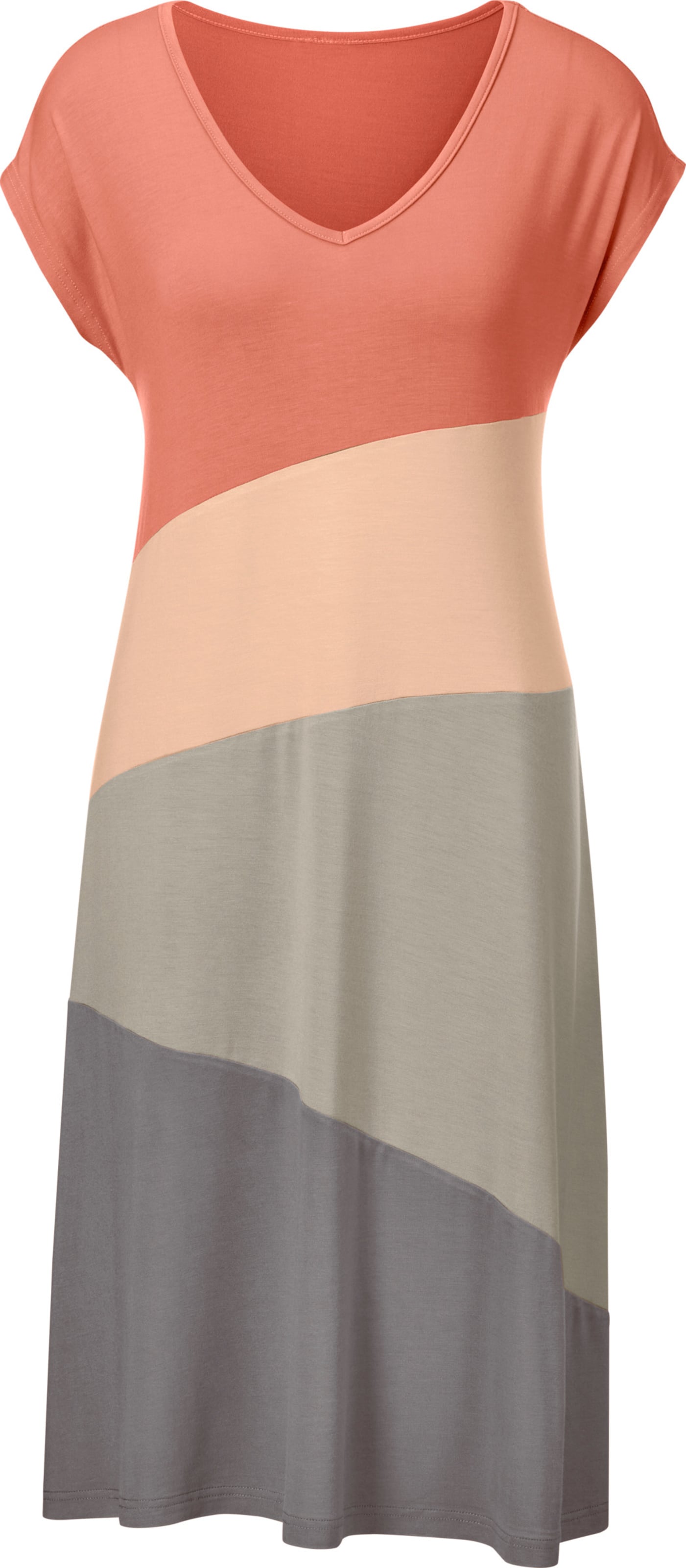 Sieh an! Damen Sommerkleid mandarine von feel good