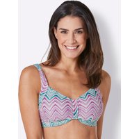 Witt Weiden Damen Bikini-Oberteil topas-magenta-bedruckt von feel good