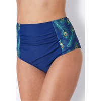 Witt Weiden Damen Bikini-Slip royalblau-blaugrün-bedruckt von feel good