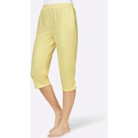 Witt Weiden Damen Capri-Hosen weiß + zitrone von feel good