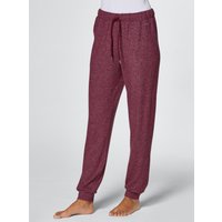 Witt Weiden Damen Hose bordeaux-meliert von feel good