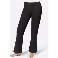 Witt Weiden Damen Hose schwarz + grau-meliert von feel good