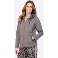 Witt Weiden Damen Jacke grau-papaya von feel good