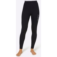 Witt Weiden Damen Leggings schwarz + grau-meliert von feel good