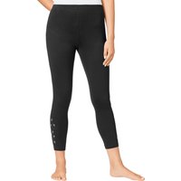 Witt Weiden Damen Leggings schwarz + pflaume von feel good