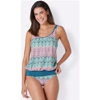 Witt Weiden Damen Oversized-Tankini-Top topas-magenta-bedruckt von feel good