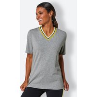 Witt Weiden Damen Shirt grau-meliert von feel good