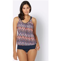 Witt Weiden Damen Oversized-Tankini-Top marine-bunt-bedruckt von feel good