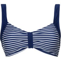 Witt Weiden Damen Bikini-Oberteil marine-weiß von feel good