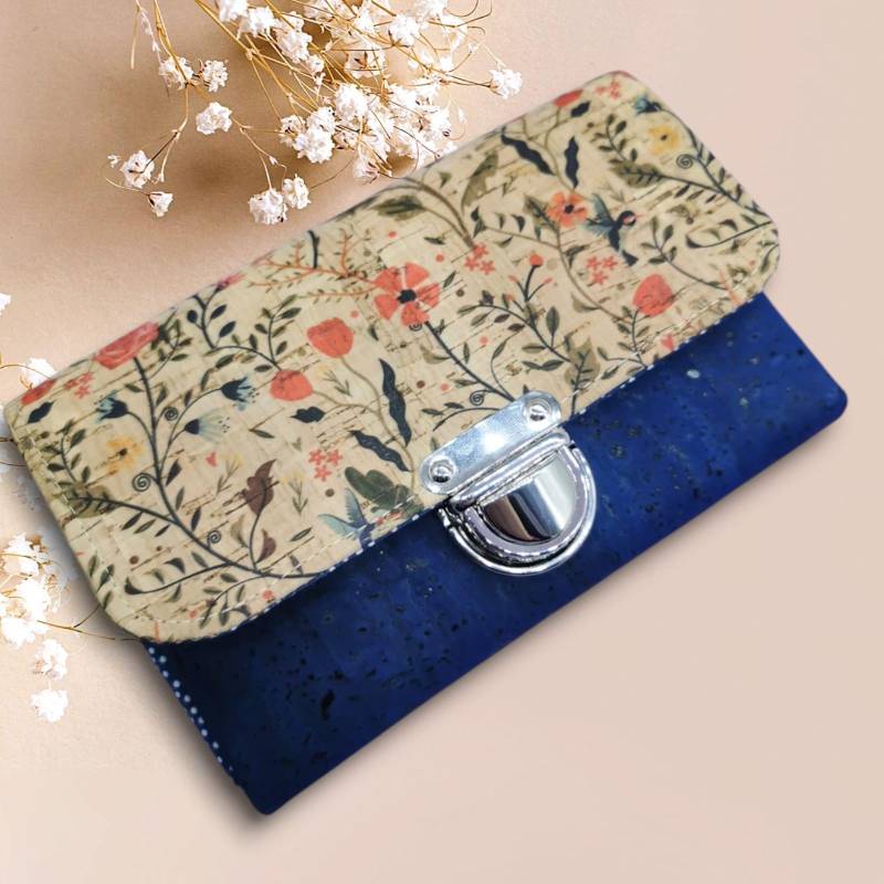 Geldbörse Little Ruby/Kleines Portemonnaie Für Damen Kork Ann von feennaht