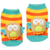 fehn® Rasselsocken Eule Sleeping Forest von fehn