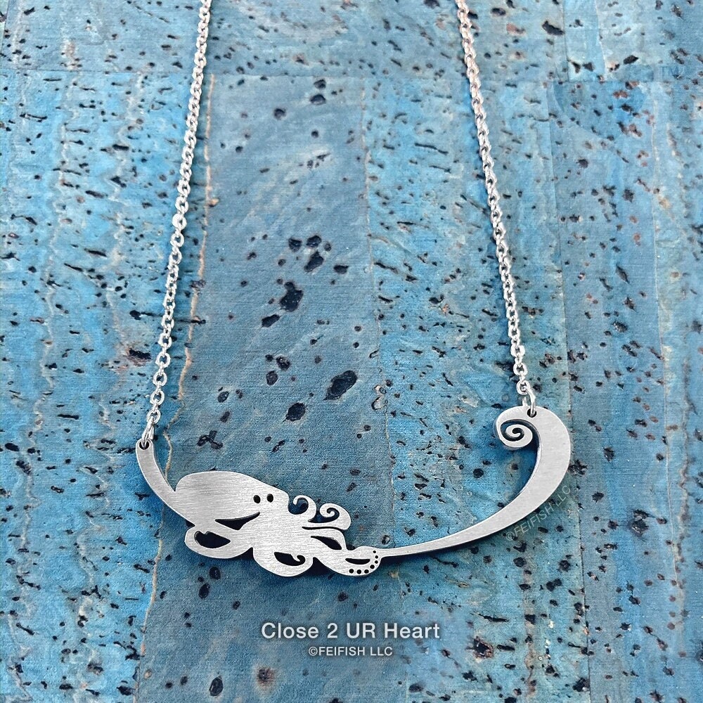 Oktopus Edelstahl Halskette Oktopus Edelstahl Halskette von feifish