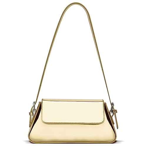 feifuns Abendtasche Frauen Y2k Silber Purse Hobo Bag Tote Handbag Satchel Bag Cute Party Bag Clutch Purses-Gold von feifuns