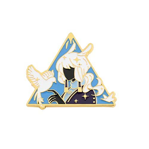 Sky Kinder des Lichts Spiele Emaille Pins Cartoon Anime Metall Brosche Abzeichen Cosplay Pins Sammlung Geschenke Rucksack Dekoration, Metall, Kein Edelstein von feimeng jewelry