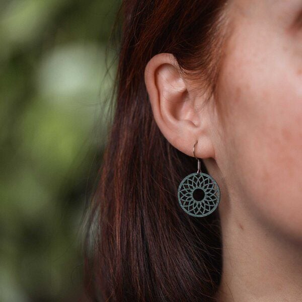 feinformart Ohrringe / Ohrhänger aus Holz - Spirit von feinformart