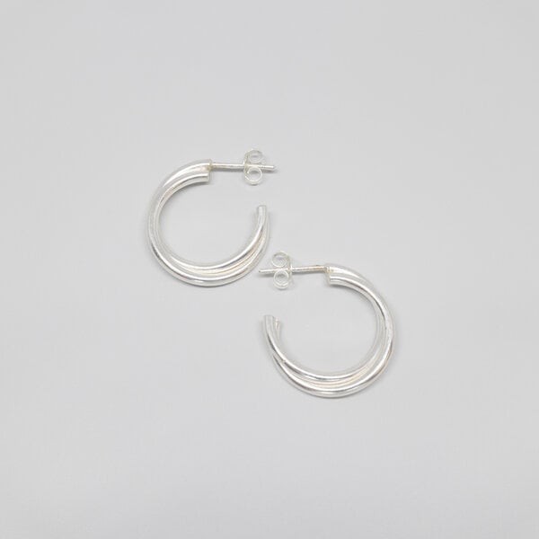 fejn jewelry Creole ´double hoop` von fejn jewelry