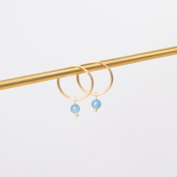 fejn jewelry Creole 'gemstone hoop' fejn jewelry Creole 'gemstone hoop' von fejn jewelry