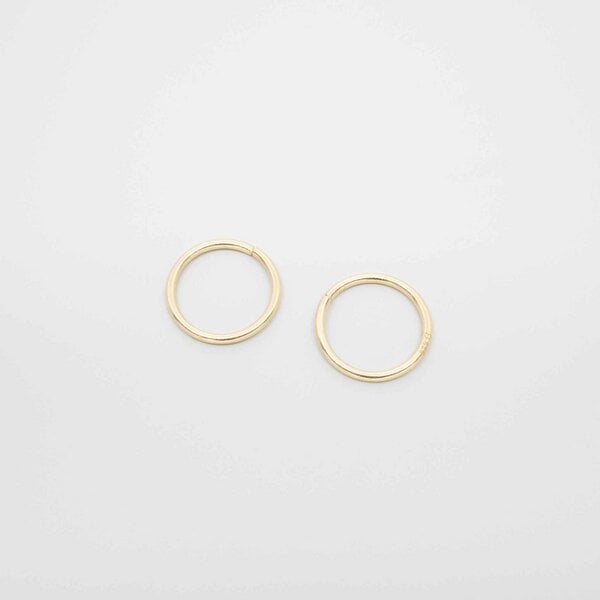 fejn jewelry Creole 'shiny mini hoops' von fejn jewelry