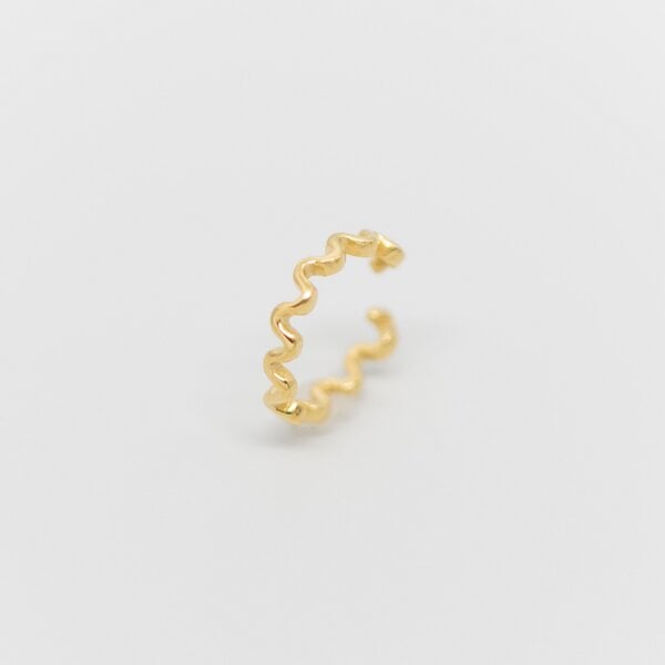 fejn jewelry Ear cuff 'wave' von fejn jewelry